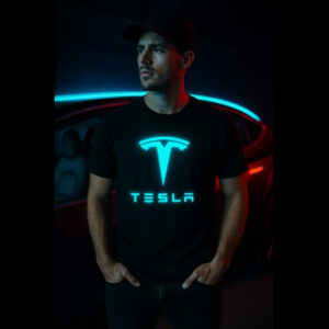 Tesla LED T-Shirt (Unisex)